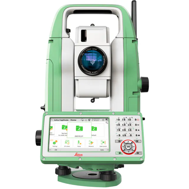 Тахеометр Leica TS10 R500 2″